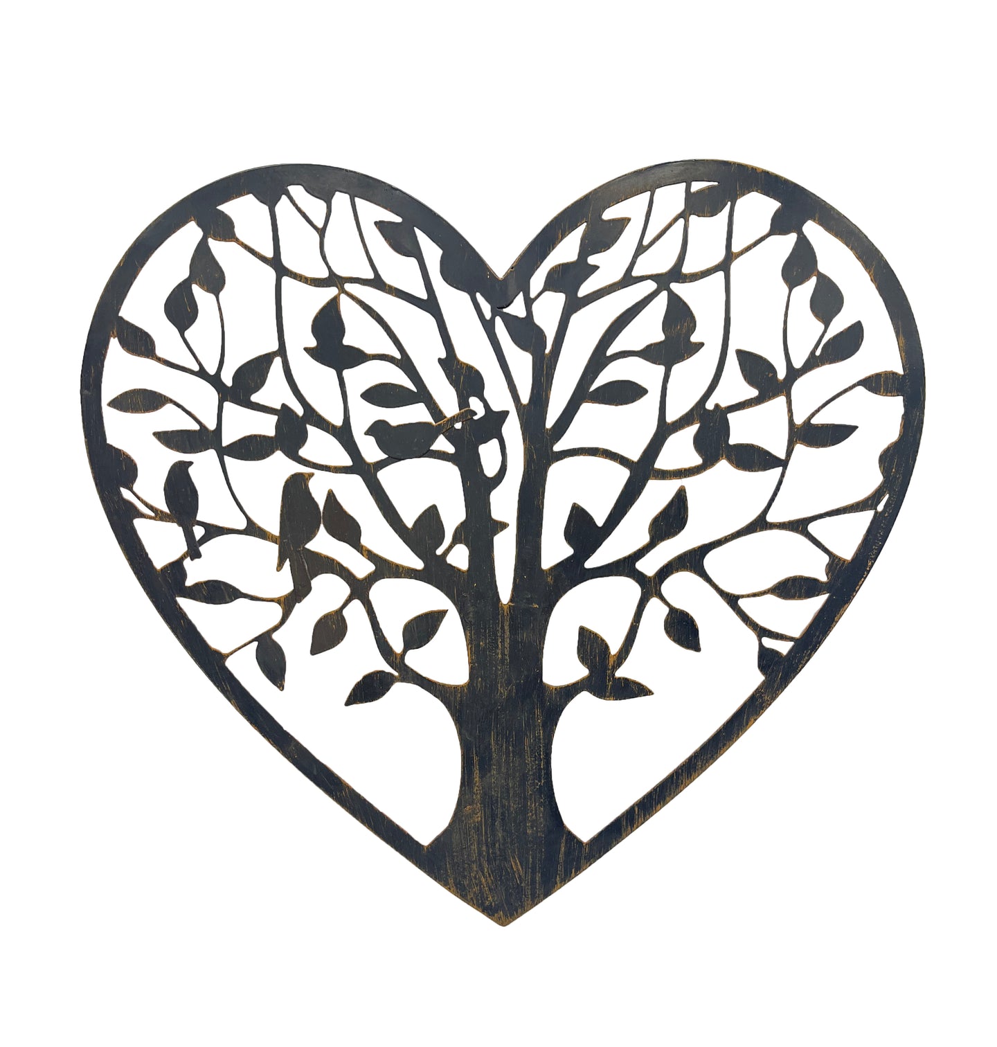 Laser-cut tree-of-life Heart Wall Art 45x0.65x41cm