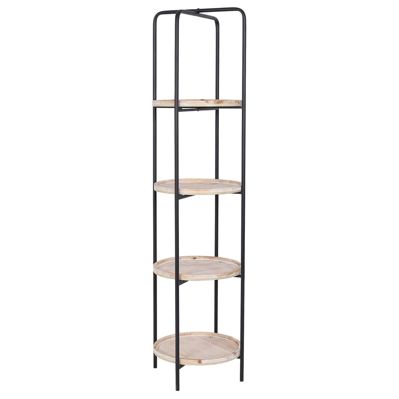 160cm Emporium 4-Round Shelf Unit 43.5x43.5x160cm