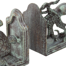 Load image into Gallery viewer, Cast-Iron Octopus &amp; Turtle Book-Ends Set 10.5x7.5x12cm x2
