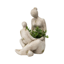 Load image into Gallery viewer, Arty Mother &amp; Child Planter w/Hole &amp; Plug 25x32x45cm
