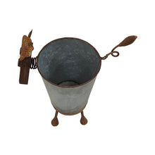 Load image into Gallery viewer, Rusty Sheep Planter w/ Galv Pot 31x17x34cm
